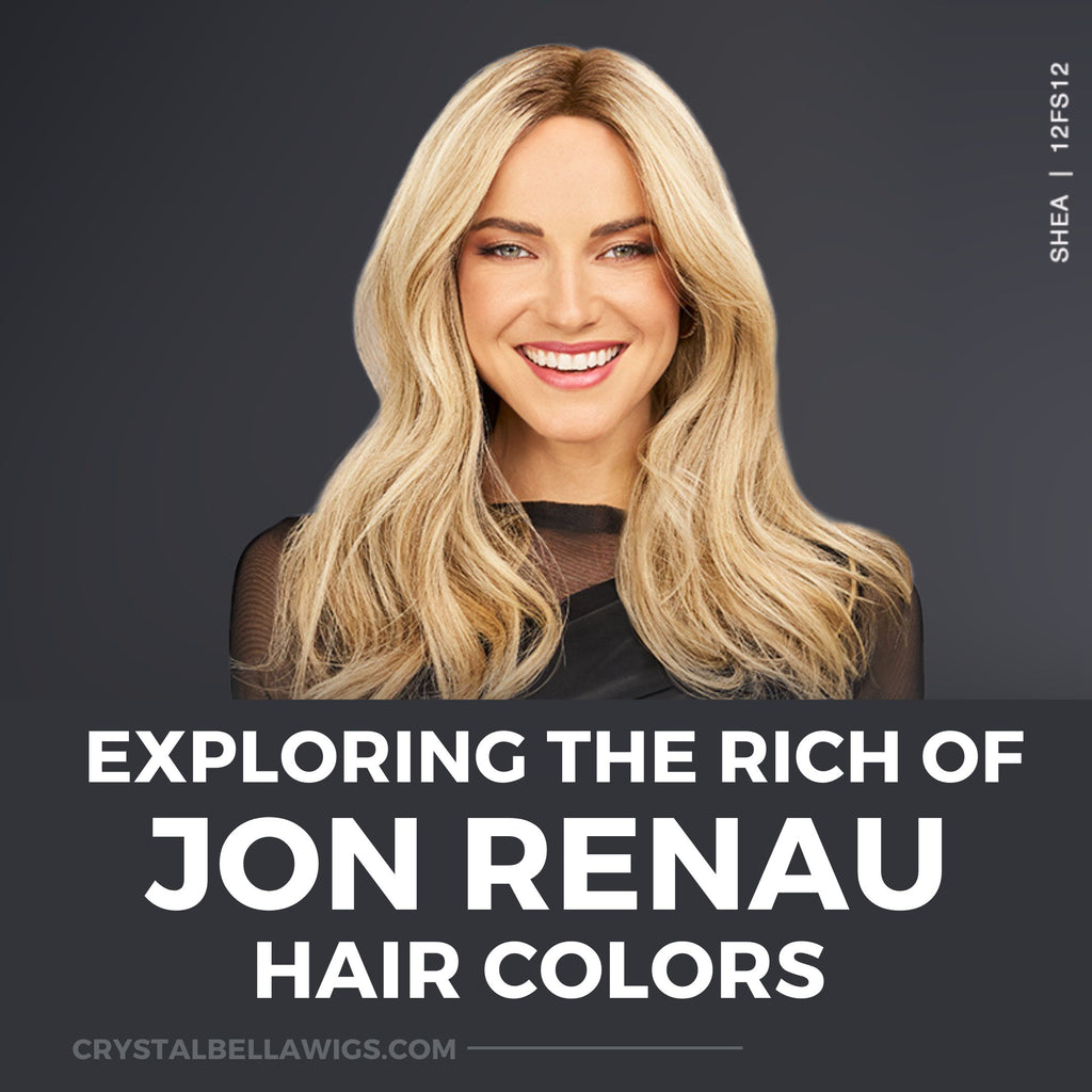 Exploring the Rich Palette of Jon Renau Hair Colors Crystal Bella Wigs