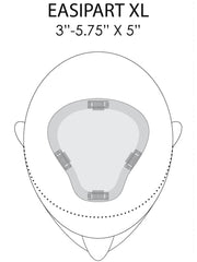 easiPart XL 8" | Remy Human Hair Topper