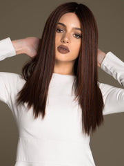 Veronica | Human Hair/ Synthetic Blend Wig (Mono Top)