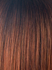 CRIMSON-LR | Rooted with dark burgundy and with light coppery ends