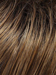 10/26TTS4 SHADED FORTUNE | Medium Gold Blonde Blend with Light Gold Blonde Tips, Shaded with Dark Brown