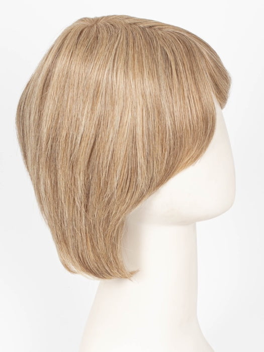 R1621S+ GLAZED SAND | Dark Natural Blonde with Cool Ash Blonde Highlights on Top