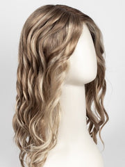 12FS8 SHADED PRALINE | Light Gold Brown, Light Natural Gold Blonde & Pale Natural Gold-Blonde Blend, Shaded with Medium Brown