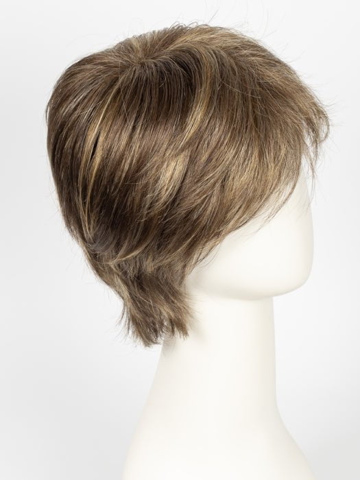R11S GLAZED MOCHA | Warm Medium Brown with Golden Blonde Highlights on Top
