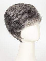 Color SALT-PEPPER-MIX = Light Natural Brown with 75% Gray, Medium Brown with 70% Gray and Pure White Blend