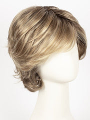 DARK-SAND-ROOTED 14.24.26 | Light Brown base with Lightest Ash Brown and Medium Honey Blonde blend and Dark Roots