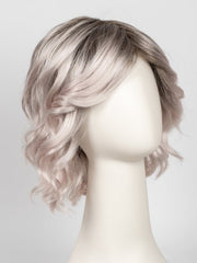 FS60/PKS18 FROST | Pure White with Pink Blended. Shaded with Dark Natural Ash Blonde