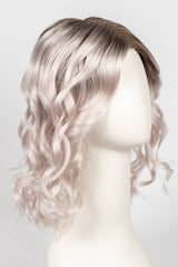 FS60/PKS18 FROST | Pure White with Pink Blended. Shaded with Dark Natural Ash Blonde