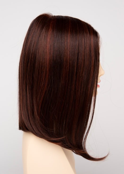 DARK RED | Auburn with Brighter Red highlights