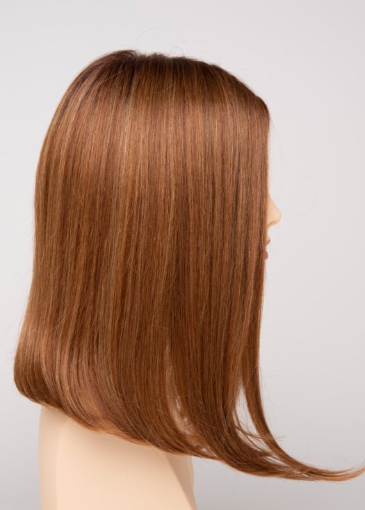 CREAMED COFFEE | Medium Brown roots and base with Cinnamon and Golden Blonde highlights