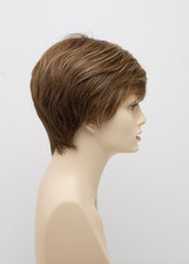 GOLDEN NUTMEG | Medium Brown roots with overall Warm Cinnamon base and Golden Blonde highlights