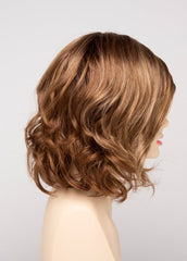 CREAMED COFFEE | Medium Brown roots and base with Cinnamon and Golden Blonde highlights