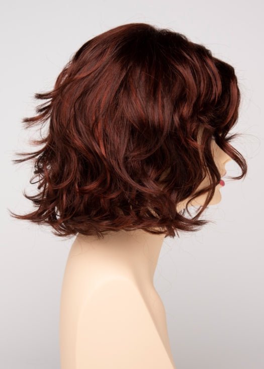DARK RED | Auburn with Brighter Red highlights