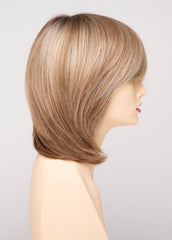 SPARKLING CHAMPAGNE | Medium Brown roots with overall Strawberry Blonde base and soft Golden Blonde highlights