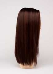 CHOCOLATE CHERRY | Dark Brown roots with overall Medium Brown base with Deep Red highlights