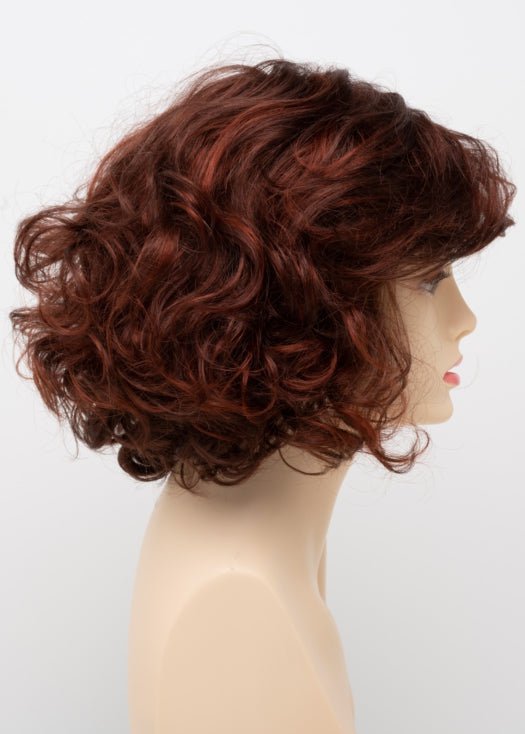 DARK RED | Auburn with Brighter Red highlights
