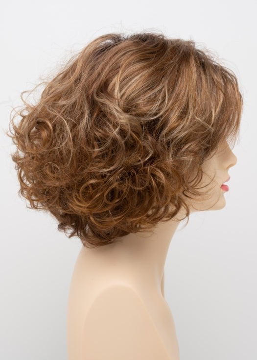 CREAMED COFFEE | Medium Brown roots and base with Cinnamon and Golden Blonde highlights