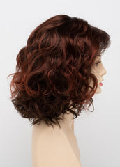 CHOCOLATE CHERRY | Dark Brown roots with overall Medium Brown base with Deep Red highlights