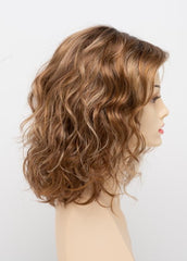 CREAMED COFFEE | Medium Brown roots and base with Cinnamon and Golden Blonde highlights