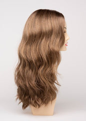 TOASTED SESAME | Medium Brown roots with overall Warm Cinnamon base and Golden Blonde highlights