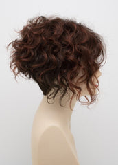 CHOCOLATE CHERRY | Dark Brown roots with overall Medium Brown base with Deep Red highlights
