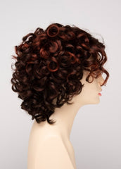 CHOCOLATE CHERRY | Dark Brown roots with overall Medium Brown base with Deep Red highlights