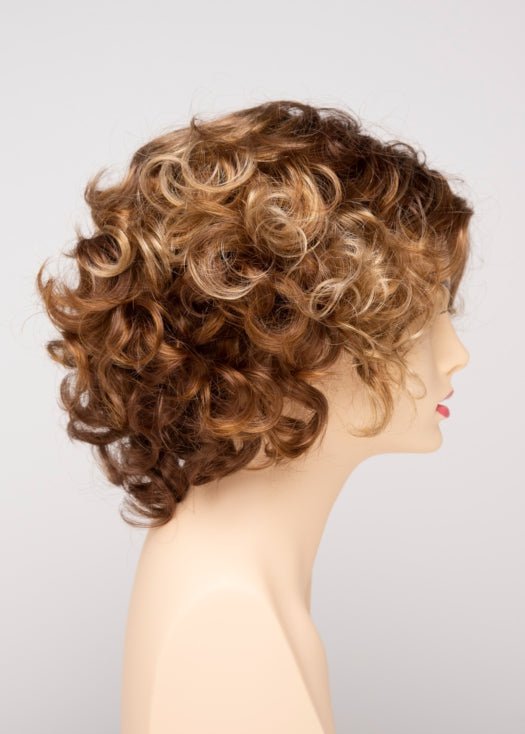 CREAMED COFFEE | Medium Brown roots and base with Cinnamon and Golden Blonde highlights