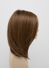 CREAMED COFFEE | Medium Brown roots and base with Cinnamon and Golden Blonde highlights