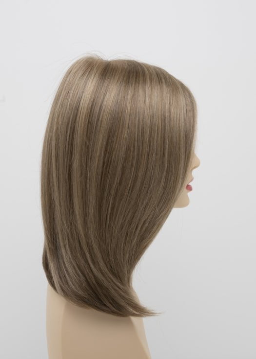 GINGER CREAM | Dark Beige Blonde underneath highlighted on top with Light Beige Blonde