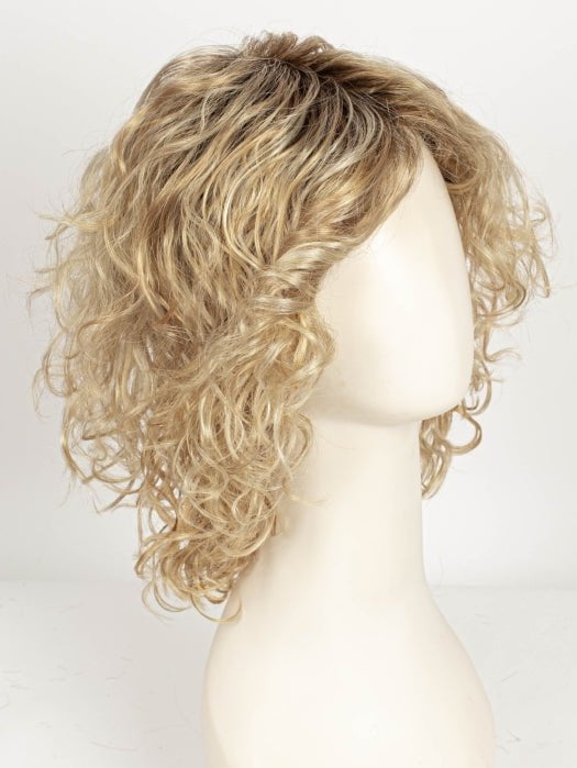 LIGHT HONEY ROOTED 26.25.20 | Light and Lightest Golden Blonde with Light Strawberry Blonde Blend and Shaded Roots