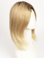 27T613S8 SHADED SUN | Medium Red-Gold Blonde & Pale Natural Gold Blonde Blend, Shaded with Medium Brown