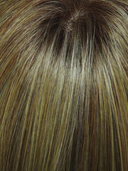 14/26S10 SHADED PRALINES N' CREAM | Light Gold Blonde & Medium Red-Gold Blonde Blend, Shaded with Light Brown