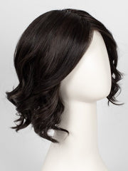 RL2/4 OFF BLACK | Black Evenly Blended with Dark Brown Highlights