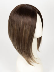 MOCHACCINO-LR | Rooted Medium Warm Blonde with Chocolate Undertones and Creamy Blonde Highlights