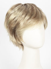 CHAMPAGNE-ROOTED | Light Beige Blonde, Medium Honey Blonde, and Platinum Blonde blend with Dark Roots