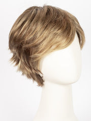 LIGHT BERNSTEIN ROOTED 27.12.26 | Light Auburn, Light Honey Blonde, and Light Reddish Brown blend and Dark Roots