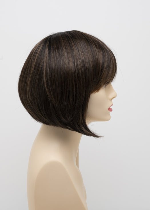 AMARETTO CREAM | Dark Brown roots with overall Medium Brown base with Honey Blonde highlights