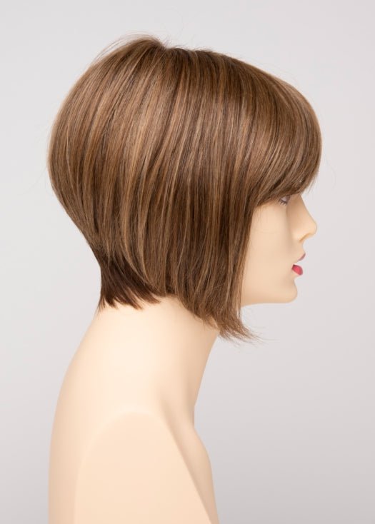 TOASTED SESAME | Medium Brown roots with overall Warm Cinnamon base and Golden Blonde highlights