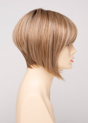 SPARKLING CHAMPAGNE | Medium Brown roots with overall Strawberry Blonde base and soft Golden Blonde highlights