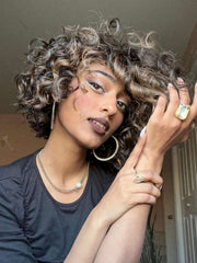 Jordan | Human Hair / Synthetic Blend Lace Front Wig (Mono Part)