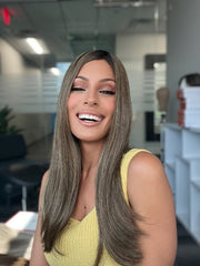 Unmatched 18" | Synthetic Hair Hair Topper (Hand Tied)