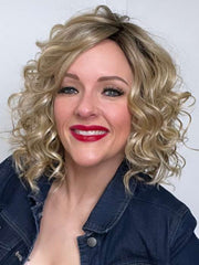 Emma | Human Hair / Synthetic Blend Lace Front Wig (Mono Part)