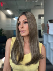 Unmatched 18" | Synthetic Hair Hair Topper (Hand Tied)