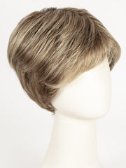 DARK SAND ROOTED | Light Brown base with Lightest Ash Brown and Medium Honey Blonde blend and Dark Roots