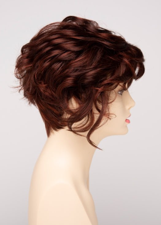 DARK RED | Auburn with Brighter Red highlights