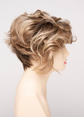 SPARKLING CHAMPAGNE | Medium Brown roots with overall Strawberry Blonde base and soft Golden Blonde highlights