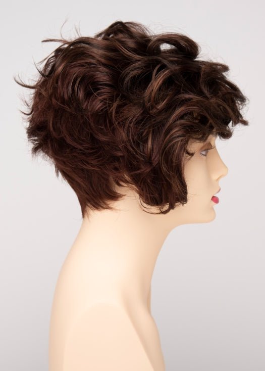 CINNAMON RAISIN | Medium Brown with Auburn and Cinnamon highlights