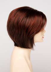 CHOCOLATE CHERRY | Dark Brown roots with overall Medium Brown base with Deep Red highlights