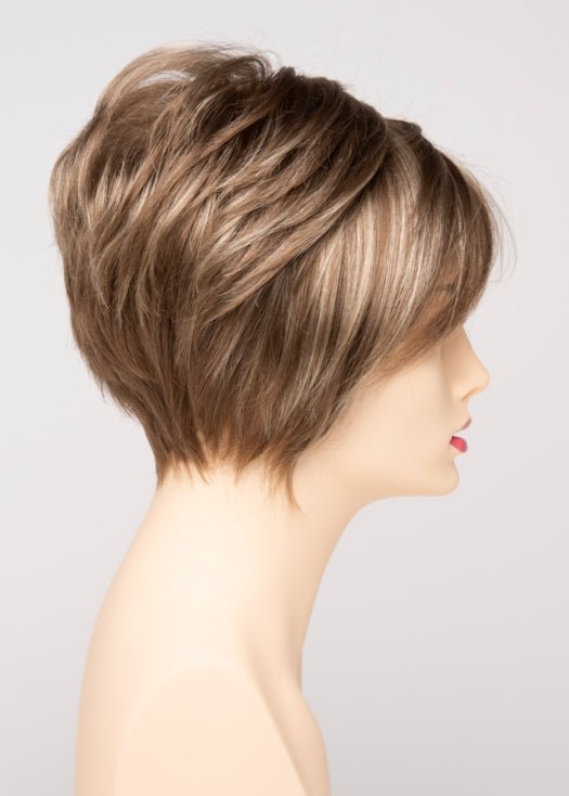 ALMOND-BREEZE | Light Brown blended with Ash Blonde