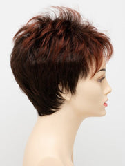 CHOCOLATE CHERRY | Dark Brown roots with overall Medium Brown base with Deep Red highlights